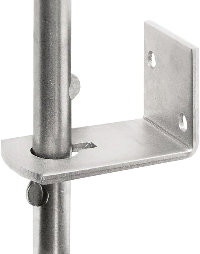Connex Bodenschieber-Ø 15 x 500 mm-Edelstahl rostfrei/Torfixierung/Toranker/Bodenstab/Torstange / HV