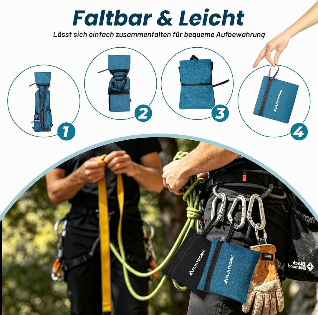 flintronic Wanderrucksack Herren Damen 18L, Rucksack Unisex Trekkingrucksack, Design Daypack Faltbar