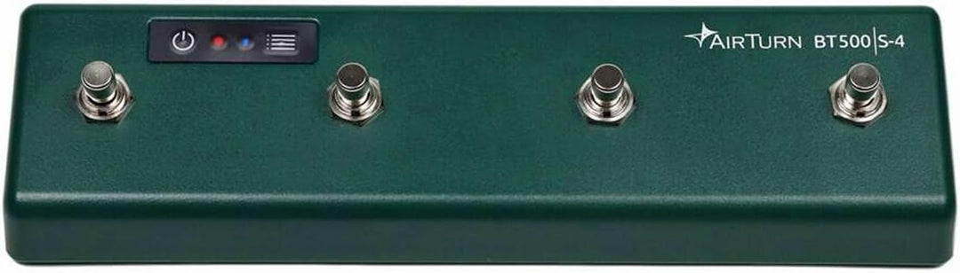 Airturn BT500-S4 Bluetooth Fussschalter Footswitch Controller Fernbedienung mit keepdrum 9V Netzteil