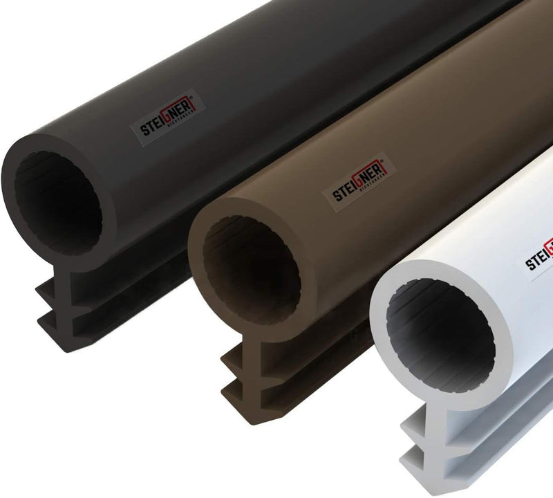 STEIGNER Türdichtung SCHLAUCHDICHTUNG Türgummi 15m 8mm STD03 SCHWARZ - Gummidichtung Profildichtung