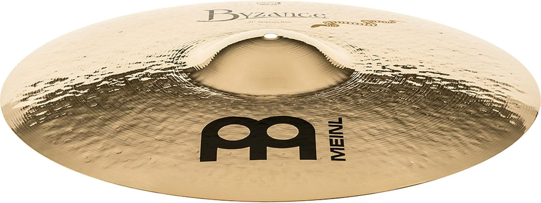 Meinl Cymbals Byzance Brillant Derek Roddy Serpents Ride 21 Zoll (Video) Schlagzeug Becken (53,34cm)