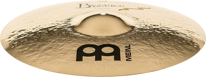 Meinl Cymbals Byzance Brillant Derek Roddy Serpents Ride 21 Zoll (Video) Schlagzeug Becken (53,34cm)