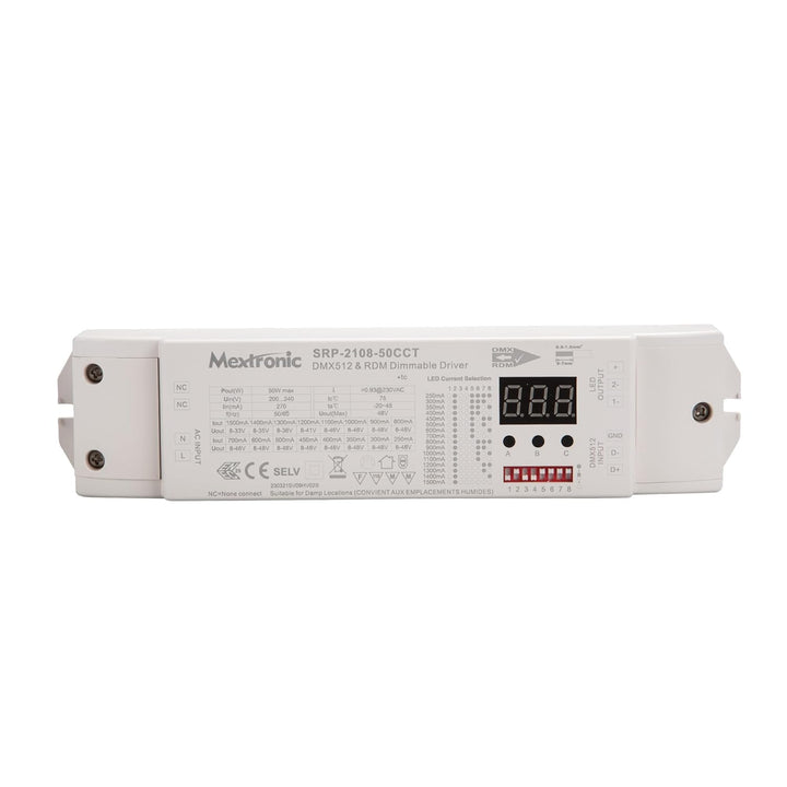 LED CONNEX 2108-50W-CCT DMX512 Tunable White Netzteil bis 50W 250-1500mA