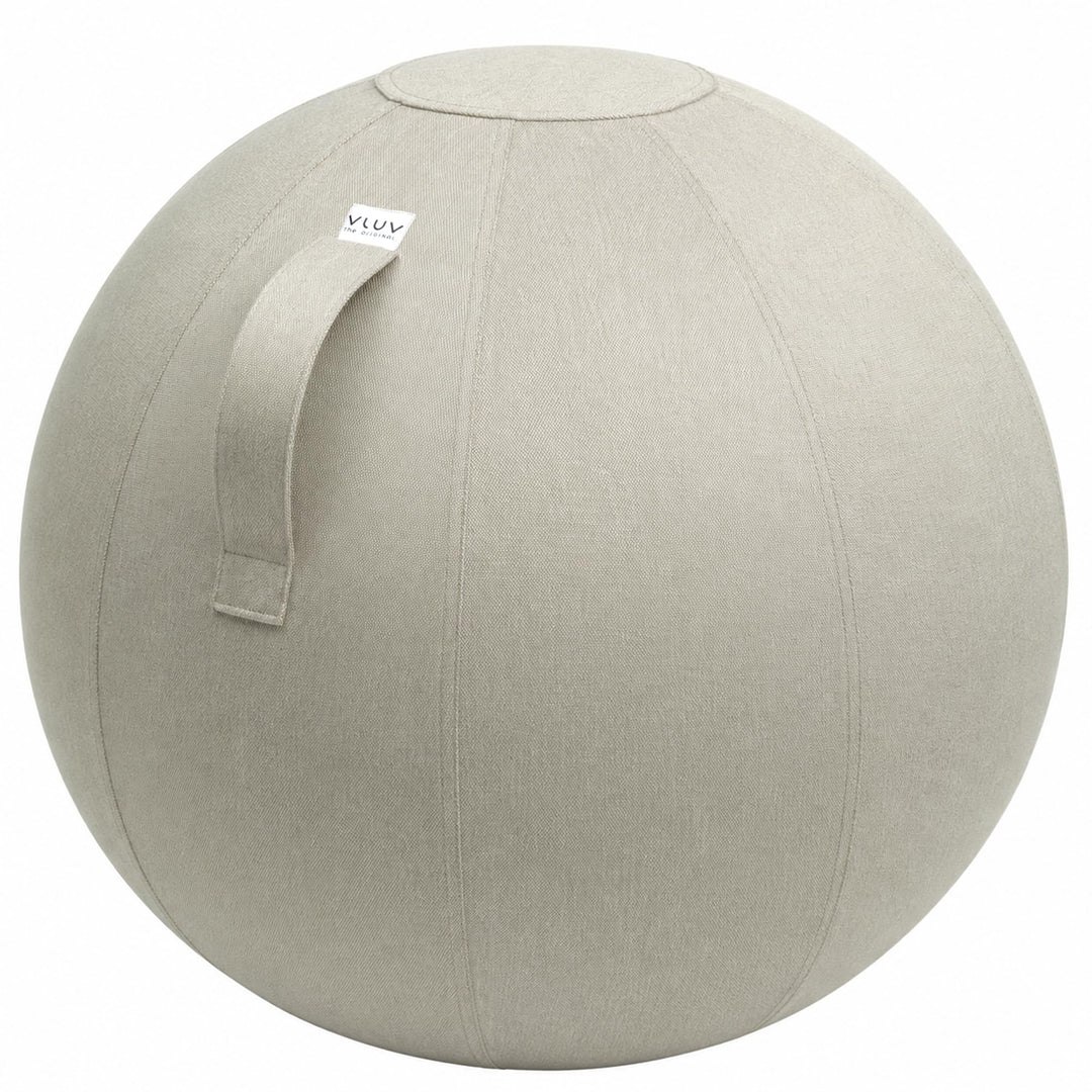 VLUV LEIV Stoff-Sitzball 60cm - 65cm Stone, 60cm - 65cm Stone