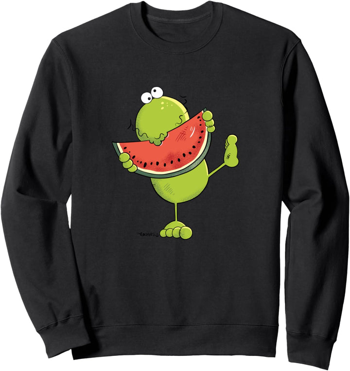 Wassermelone Frosch Tshirt I Sommer Früchte T Shirt I Fun Sweatshirt
