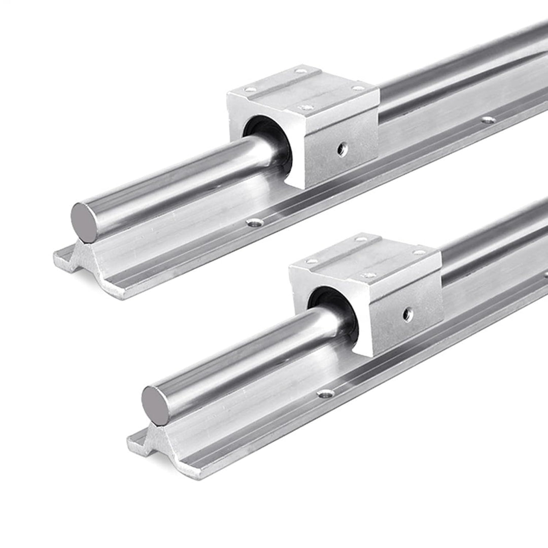 CNCMANS Linearführung 4 Stücke SBR16-2000mm Führungsschiene und 8 Stücke SBR16UU Schiebeblock bearin