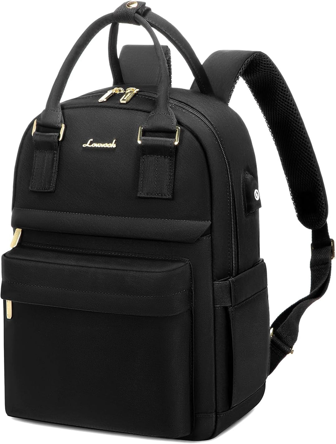 LOVEVOOK 13,3 Zoll Rucksack Damen Klein, Wasserdicht Cityrucksack Handtasche 2 in 1, Mini Tasche Day