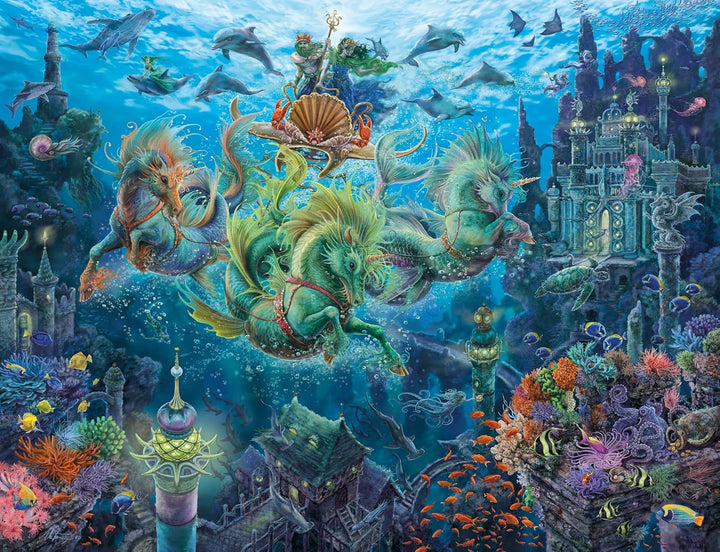 Ravensburger Puzzle 17115 - Unterwasserzauber - 2000 Puzzle für Erwachsene und Kinder ab 14 Jahren