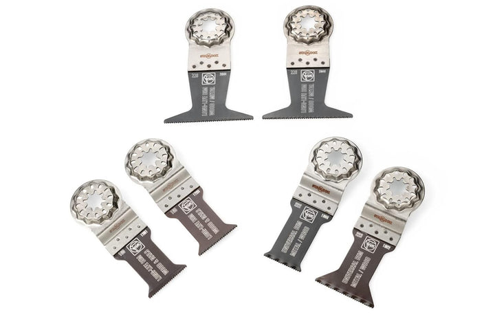 FEIN Best of E-Cut | Starlock | Wood & Metal | Zaagbladenset | 6-delig