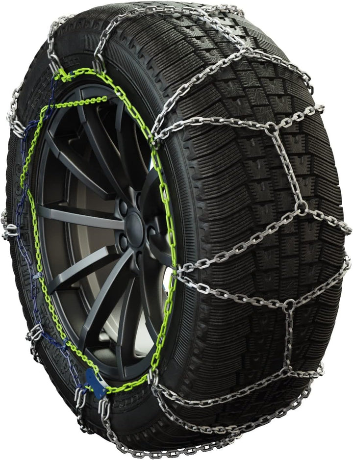 Veriga PC12-140 PRO COMPACT 12mm Schneeketten Satz (1 Paar= 2 Stück) manuelle Spannung für PKW 43122