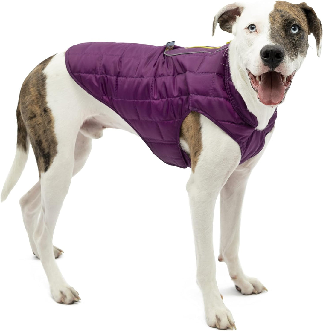 Kurgo Loft Hundejacke, Mit Hundegeschirr kombinierbar, Wasserdicht und reflektierend, Ideal für den