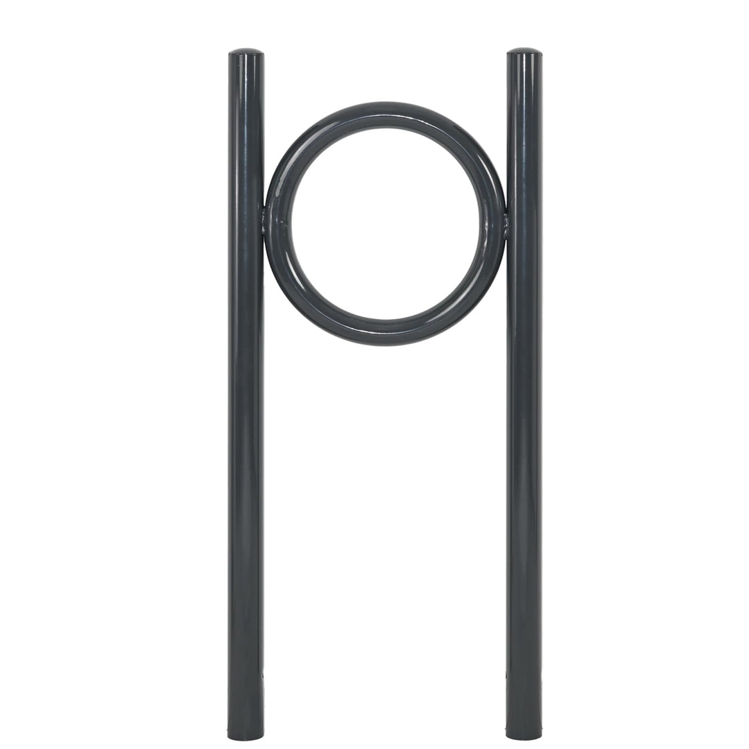 TRUTZHOLM Fahrradanlehnbügel 115 x 52 cm Stahl pulverbeschichtet Rohrdurchmesser Ø 60 mm Fahrradstän
