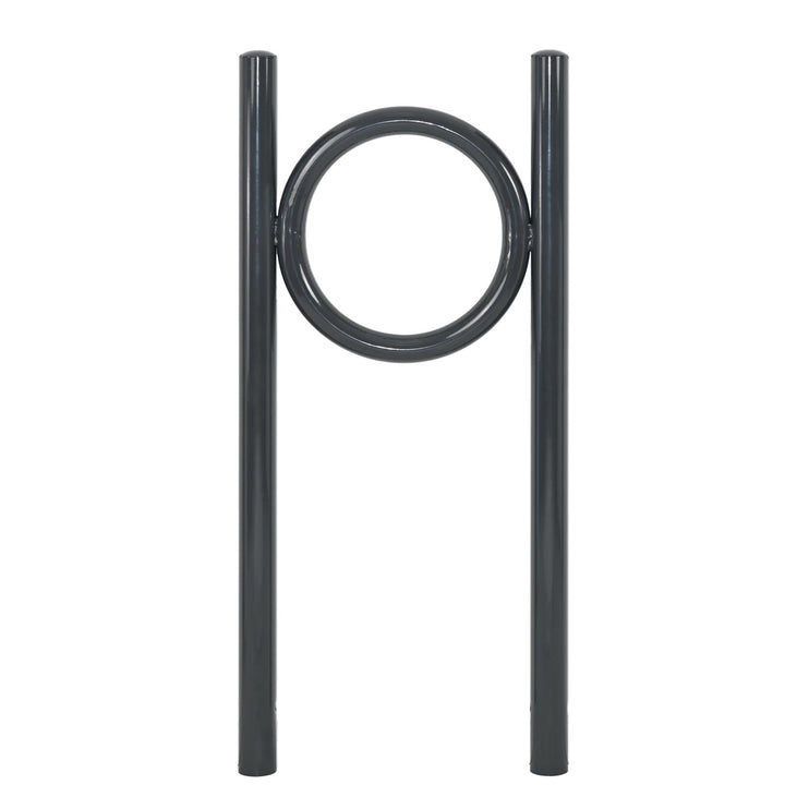 TRUTZHOLM Fahrradanlehnbügel 115 x 52 cm Stahl pulverbeschichtet Rohrdurchmesser Ø 60 mm Fahrradstän