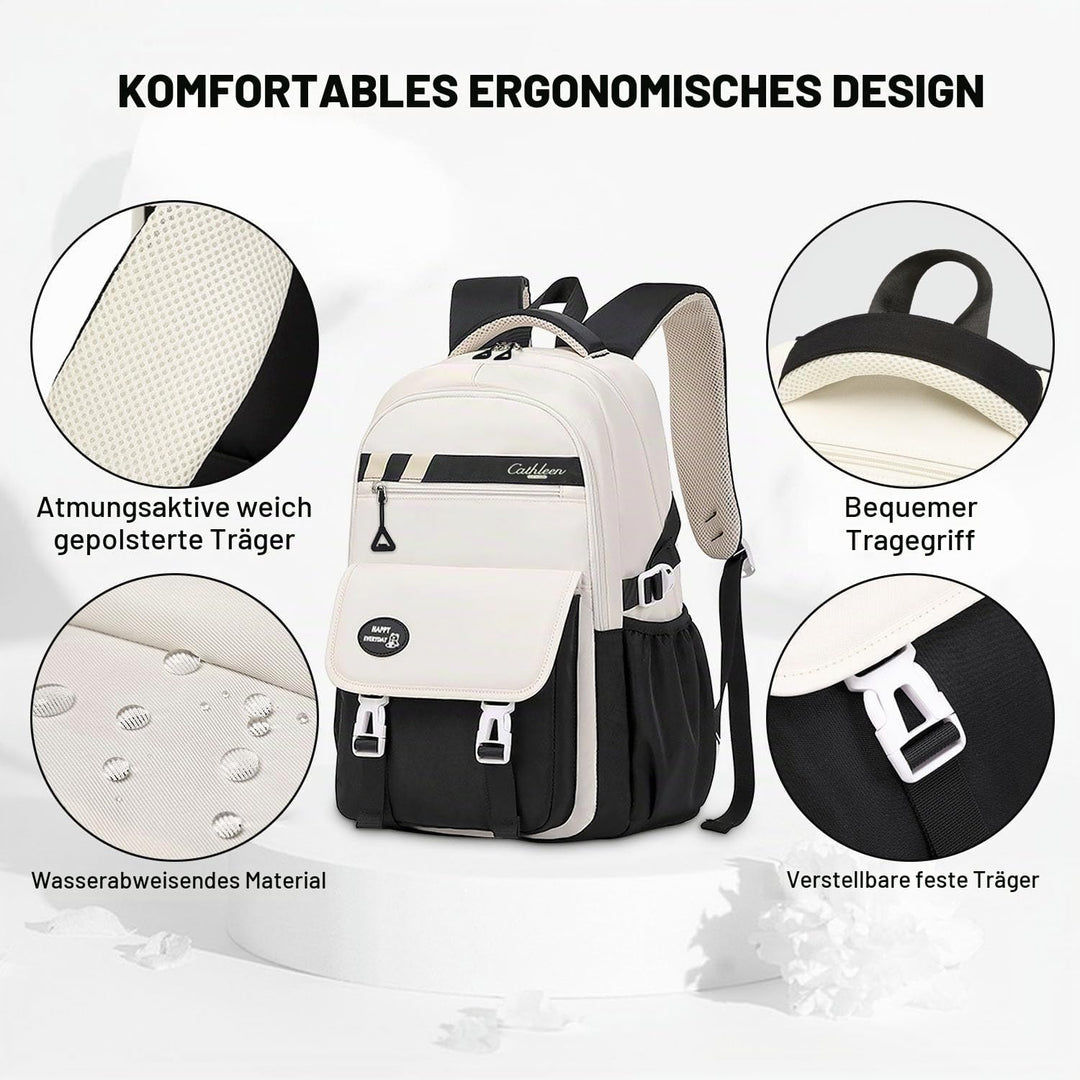 Schulrucksack Mädchen Teenager Jungen Rucksack Schule, Schulranzen Gross Kinderrucksack Tagesrucksäc