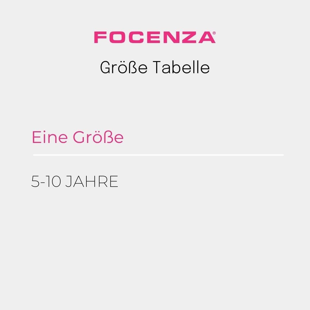 FOCENZA Top für Mädchen aus Mikrofaser, elastisch und bequem, ideal für Gymnastik und Sport, Multipa