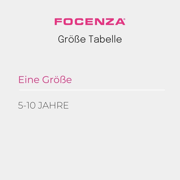 FOCENZA Top für Mädchen aus Mikrofaser, elastisch und bequem, ideal für Gymnastik und Sport, Multipa
