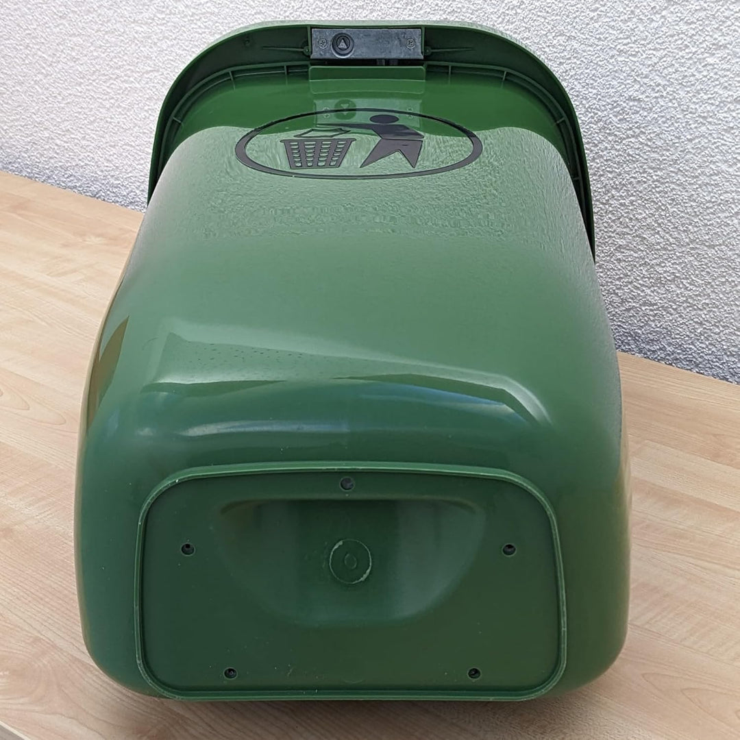 SULO Original Set Abfallbehälter Papierkorb mit Regenhaube | Der Klassiker Made in Germany | 50 Lite