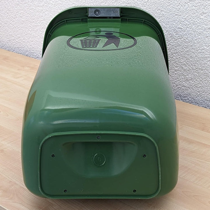 SULO Original Set Abfallbehälter Papierkorb mit Regenhaube | Der Klassiker Made in Germany | 50 Lite