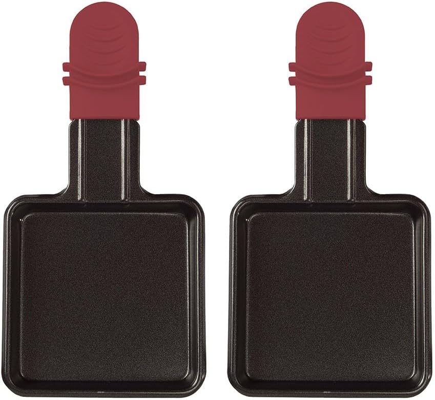Raclettegerät für 2 personen 350w rot - doc156rc