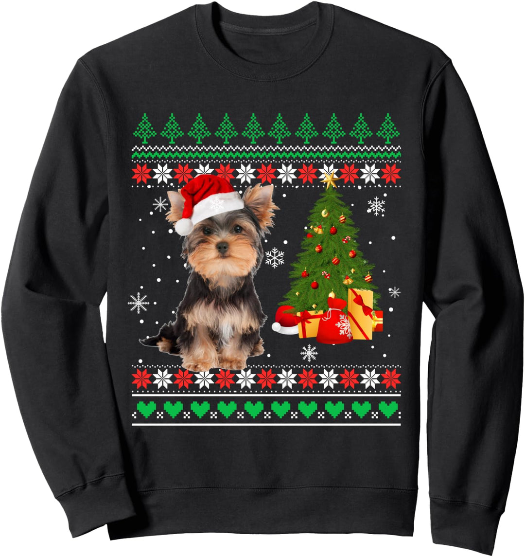 Yorkshire Terrier Weihnachten Xmas Yorkshire Mama Geschenk Sweatshirt