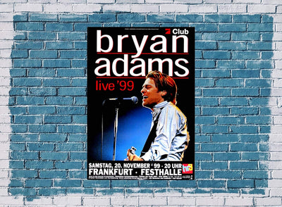 Bryan Adams - Don't Give Up, Frankfurt 1999 » Konzertplakat/Premium Poster | Live Konzert Veranstalt