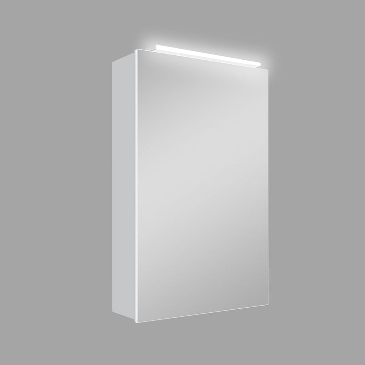 Talos 50052 Mirage LED Spiegelschrank- Lichtfarbe 4200K - Aluminiumkorpus - 40x 60 cm, Silber, 40 x