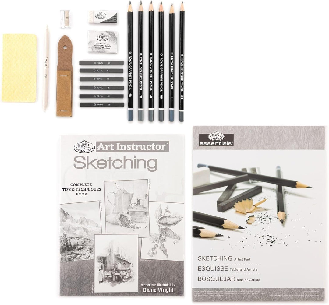 Royal Brush Art Instructor Skizzieren Set 20