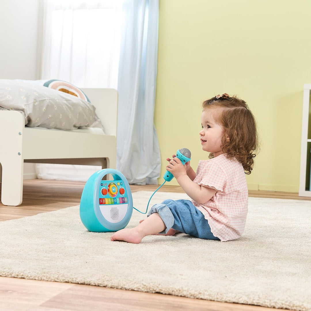 Vtech Baby Mein erster Musik-Player - Karaokespass – Karaoke-Maschine und Mikrofon mit Stimmverzerre