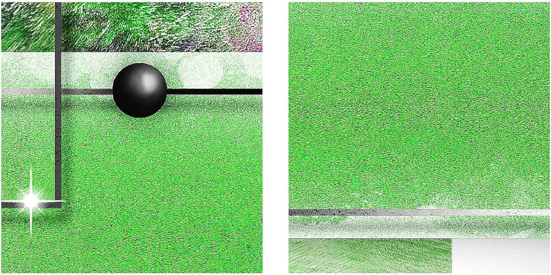 Runa Art Bild Abstrakt Wandbilder auf Vlies Leinwand 5 Teilig Wanddekoration Wohnzimmer Schlafzimmer