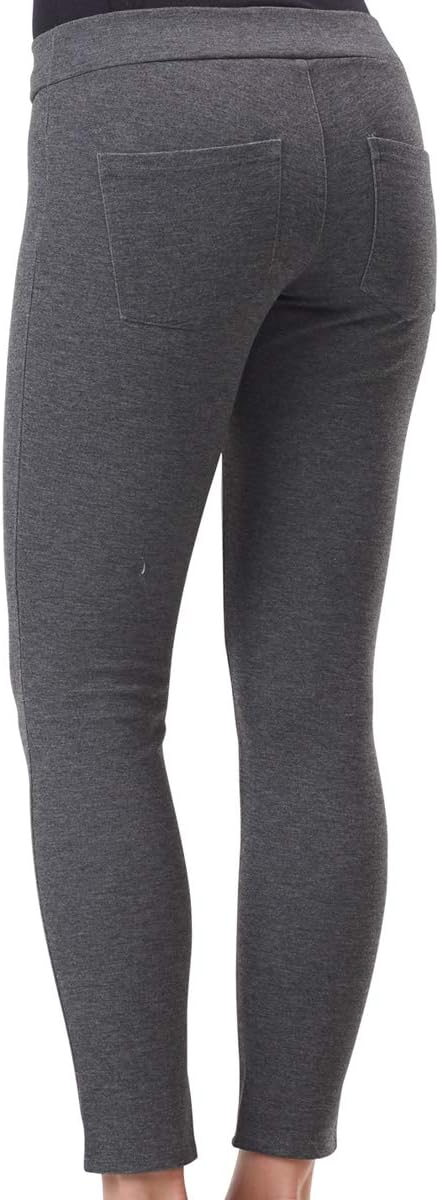 Mud Pie Damen Knit Pant Gray Hunter Ponte Strickhose Grau, 32-34