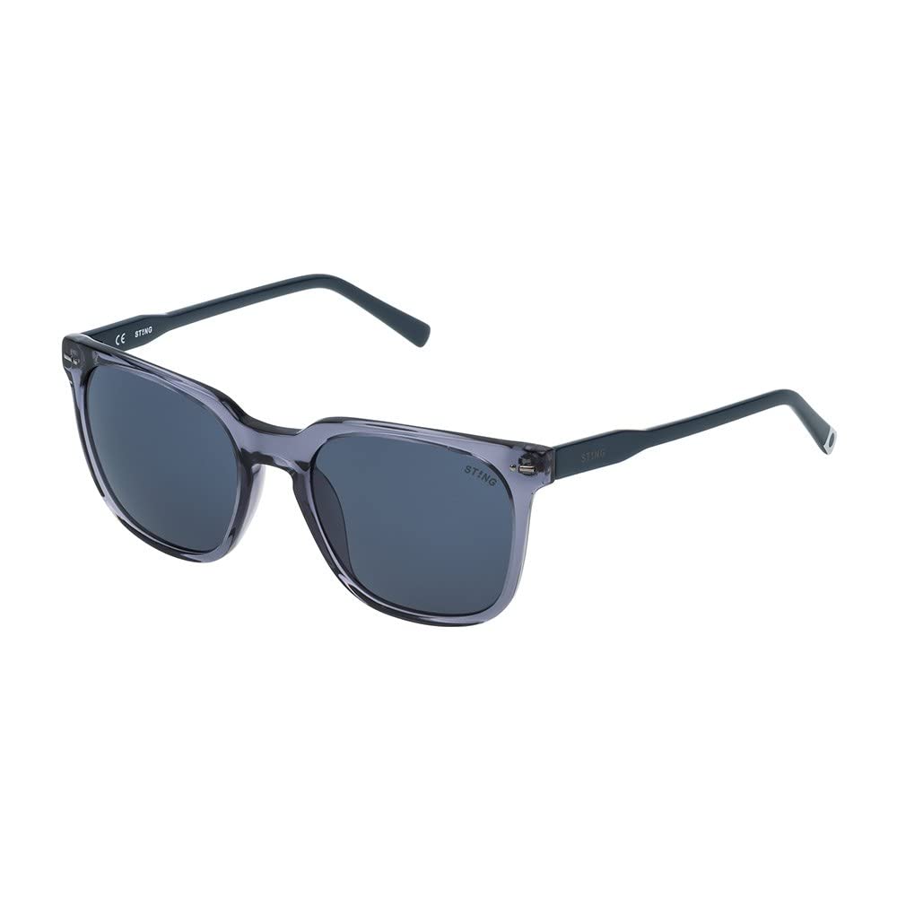 Sting Herren SST009530892 Sonnenbrille, Blau (Azul), 53.0