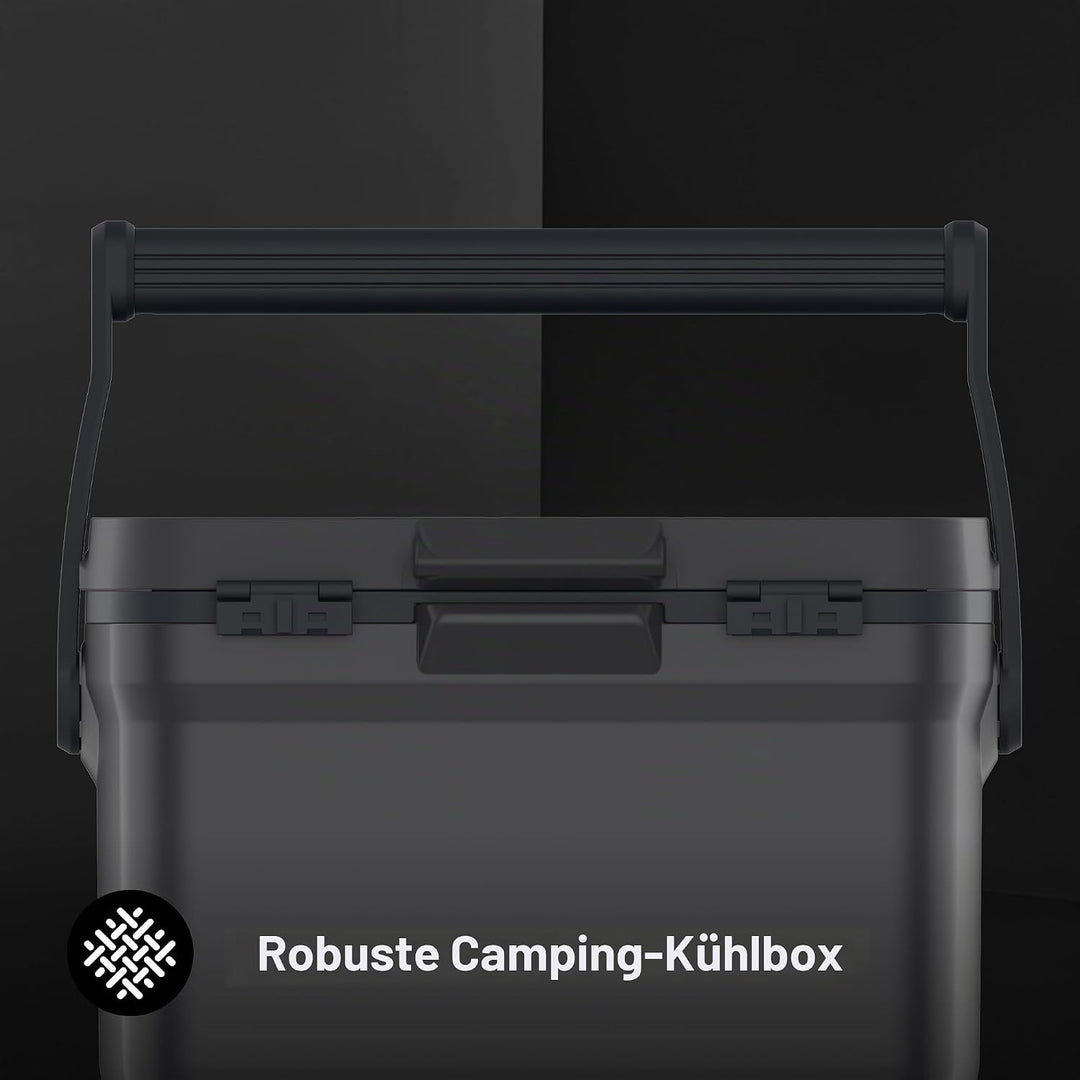 Stanley 1913 Adventure Outdoor Cooler 15.1L - Black - Doppelwandige Schaumisolierung - BPA-frei - Kü