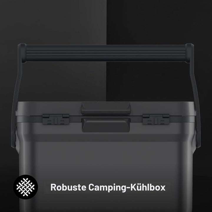 Stanley 1913 Adventure Outdoor Cooler 15.1L - Black - Doppelwandige Schaumisolierung - BPA-frei - Kü