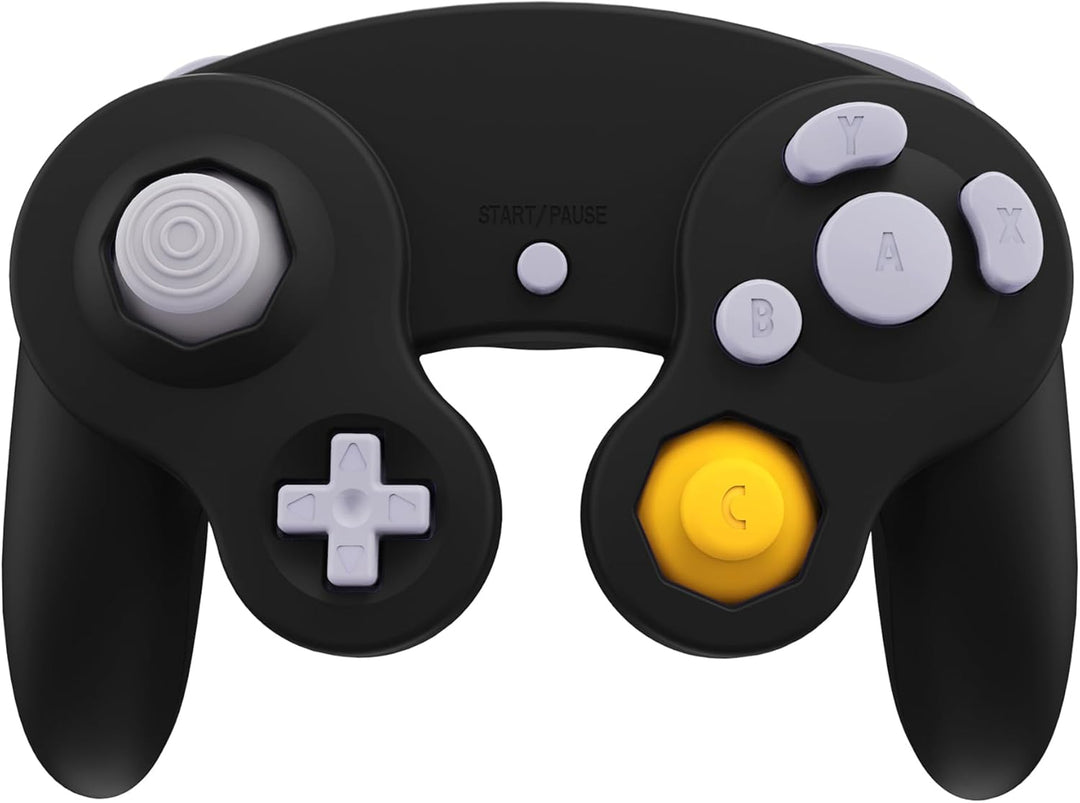eXtremeRate Ersatz Grips Case Hülle kompatibel mit Nintendo Game Cube Controller, Griff Gehäuse & D-