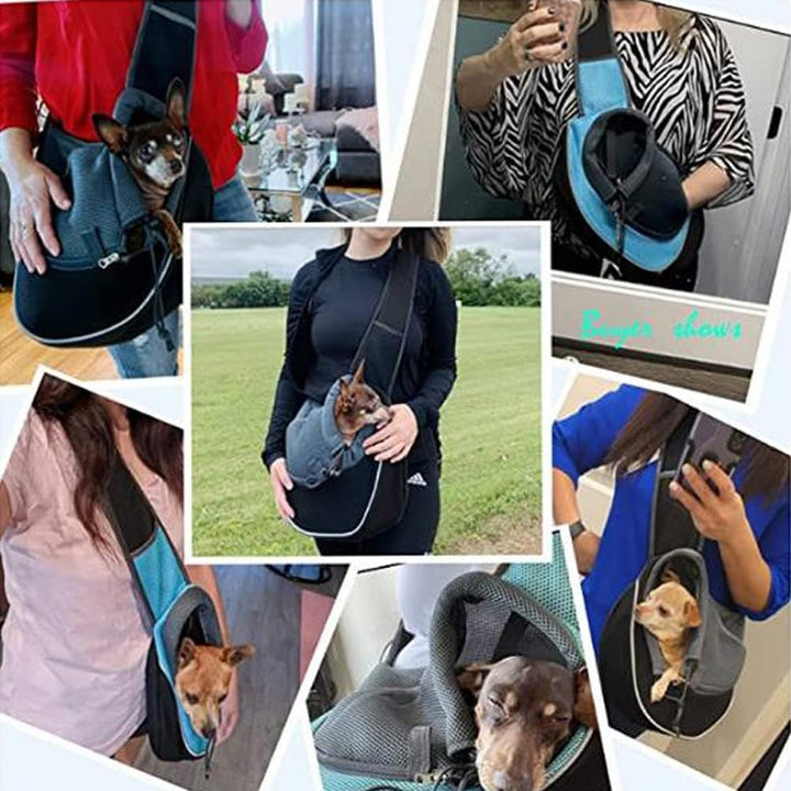 Transporttasche für Hunde, tragbar, Umhängetasche, für Hunde und Katzen, verstellbar, Reisetasche, f