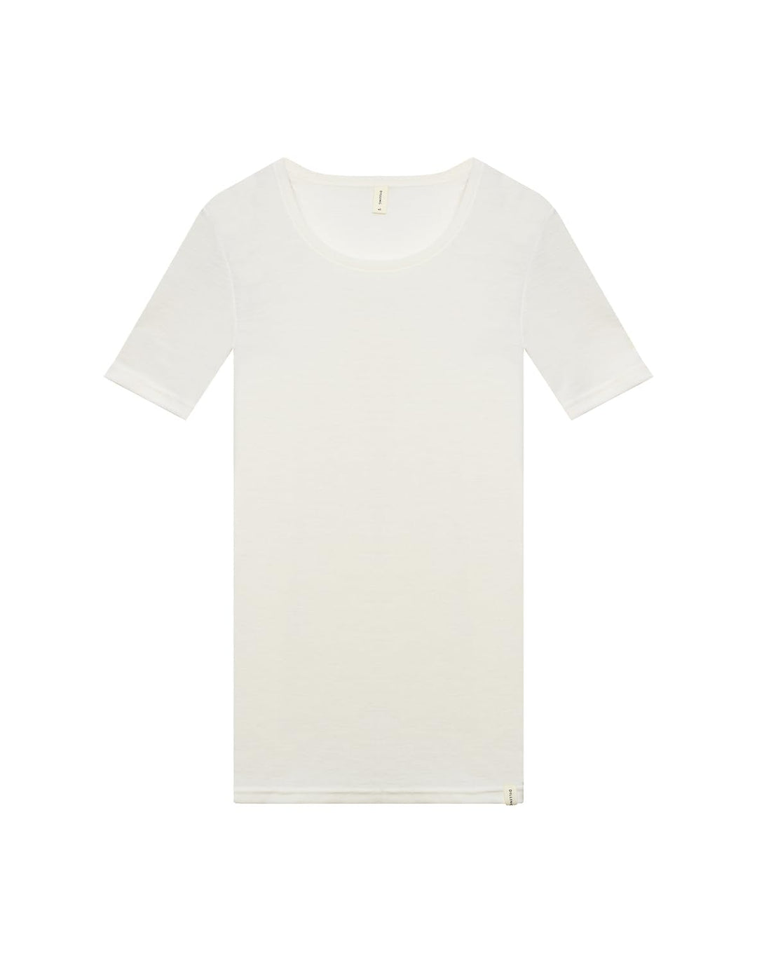 DILLING Damen T-Shirt aus Merinowolle 34 Natur, 34 Natur