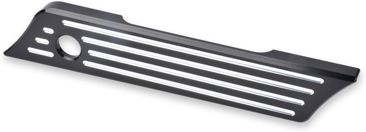 KATUR Motorrad Satteltaschenverschlüsse Abdeckung Schwarz Chrom Tiefer Kantenschliff CNC Hard Billet