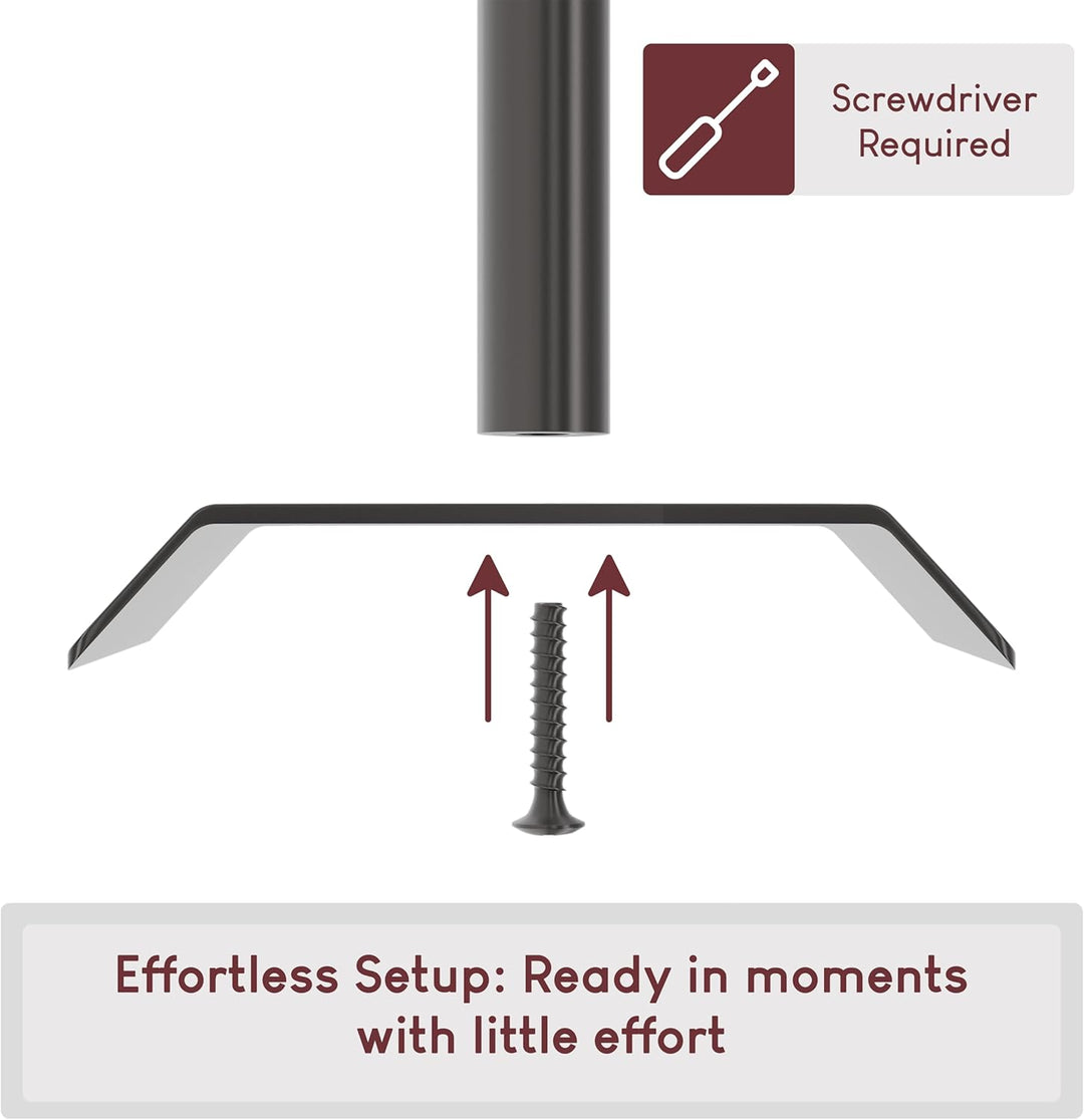 Fire Vida Arc Kaminbesteck-Set, Metall, chromfarben/Scharz, 4-teilig