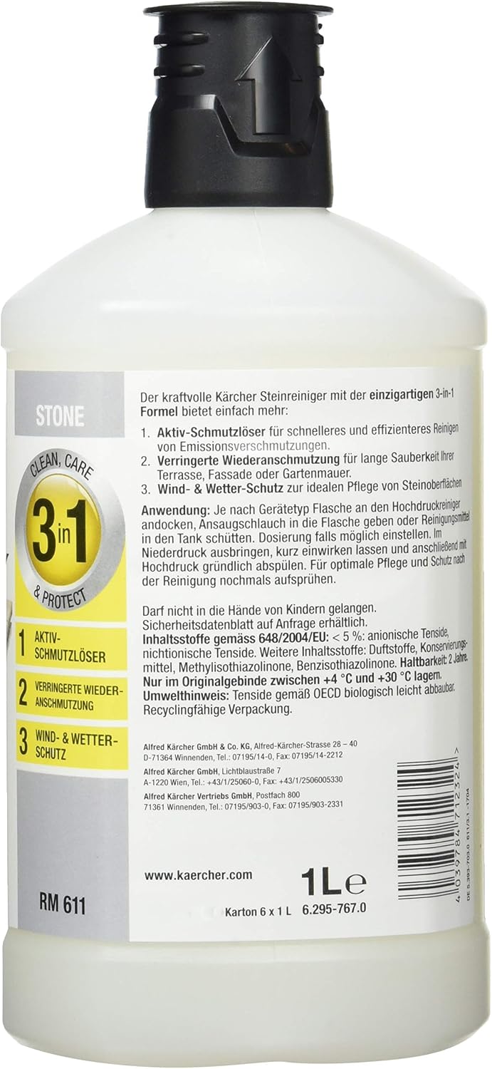 Kärcher TLA 4 Teleskopstrahlrohr, einfache Reinigung von Fassaden, Carports oder Wintergärten mit de