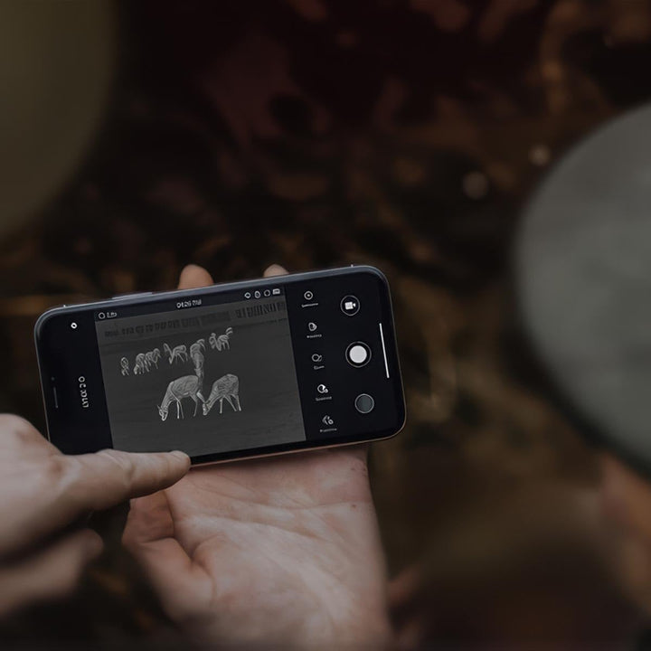 HIKMICRO Lynx S LE15S - tragbares Wärmebildmonokular/Wärmebildkamera mit OLED-Display, Beobachtung u