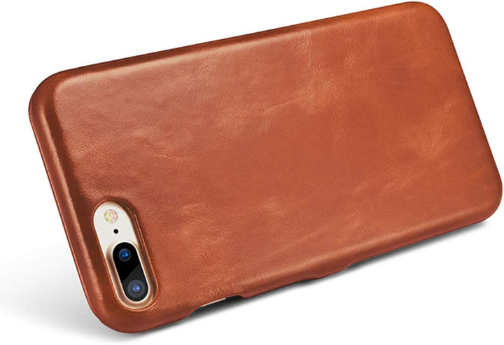 ICARER Hülle passend für Apple iPhone 8 Plus und iPhone 7 Plus (5.5 Zoll), Handyhülle mit echtem Led