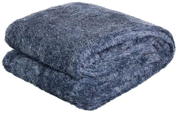 Brandsseller Teddyfleece Kuscheldecke | Melange | Flauschig Beidseitig | Hochwertige Weiche Wohndeck