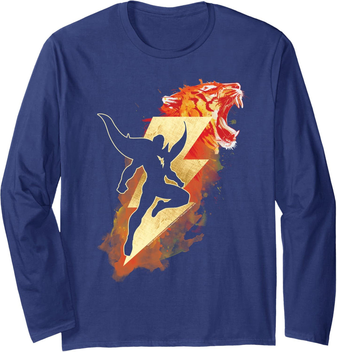 Shazam! Movie Tiger Bolt Langarmshirt