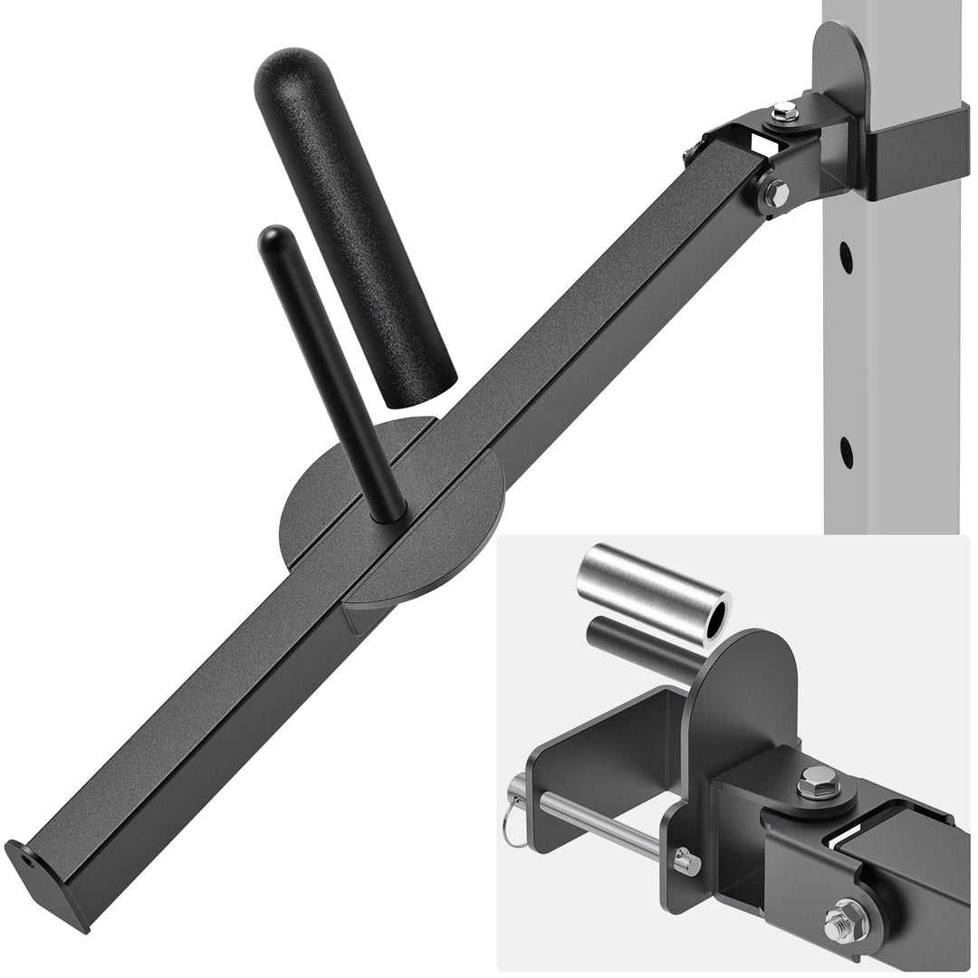 SELEWARE Gürtel Kniebeugenhebelarm Befestigung für 5,1 x 5,1 cm und 7,6 x 7,6 cm Power Cage, Squat R