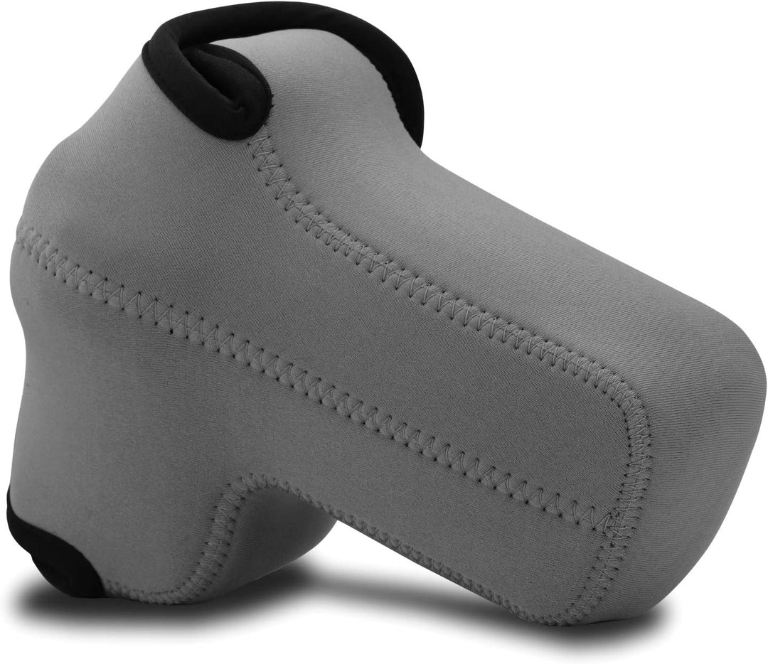 MegaGear Ultraleichte Neopren-Kameratasche, kompatibel mit Nikon Z50 (50–250 mm), Grau