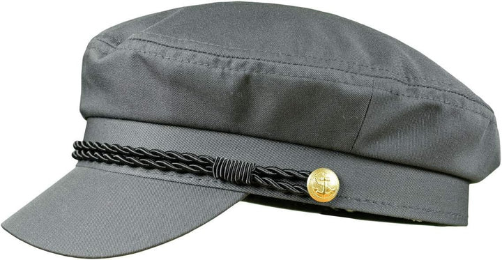 MADSea Unisex Elbsegler Gold Edition Schirmkappe M Grau, M Grau