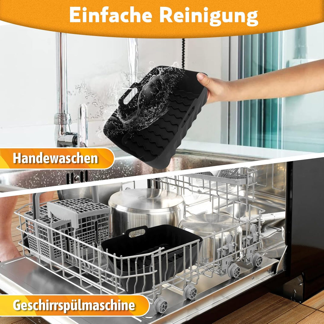Ninja Heissluftfritteuse Zubehör,Airfryer Zubehör für Ninja Foodi Max Dual Zone Heissluftfritteuse A