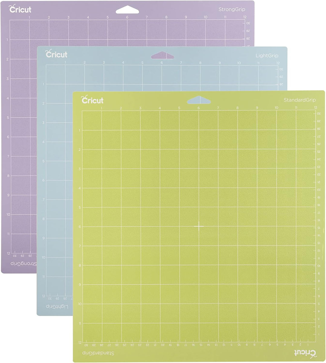 Cricut 2009039, Silber, Roll Holder for Explore 3 and Maker 3 & Schneidematte Bundle mit Schneidemat