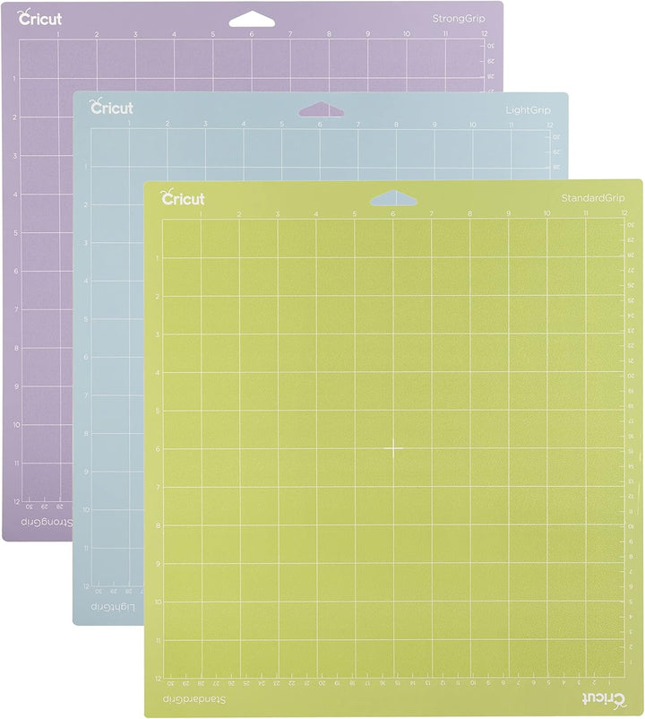 Cricut 2009039, Silber, Roll Holder for Explore 3 and Maker 3 & Schneidematte Bundle mit Schneidemat