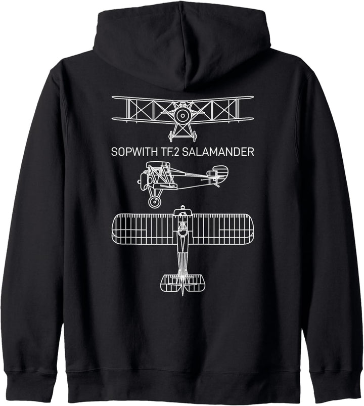 Sopwith TF2 Salamander WW1 Britische Kapuzenjacke